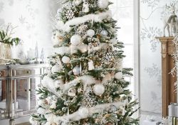 Fake White Christmas Tree