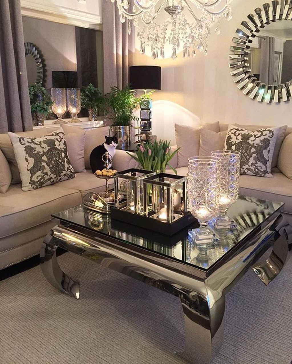 48 Gorgeous Coffee Table Design Ideas - HOMYHOMEE