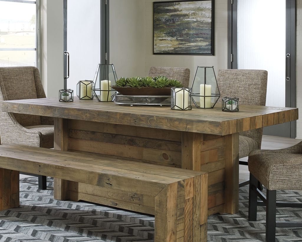 46 Perfect Farmhouse Dining Table Design Ideas HOMYHOMEE