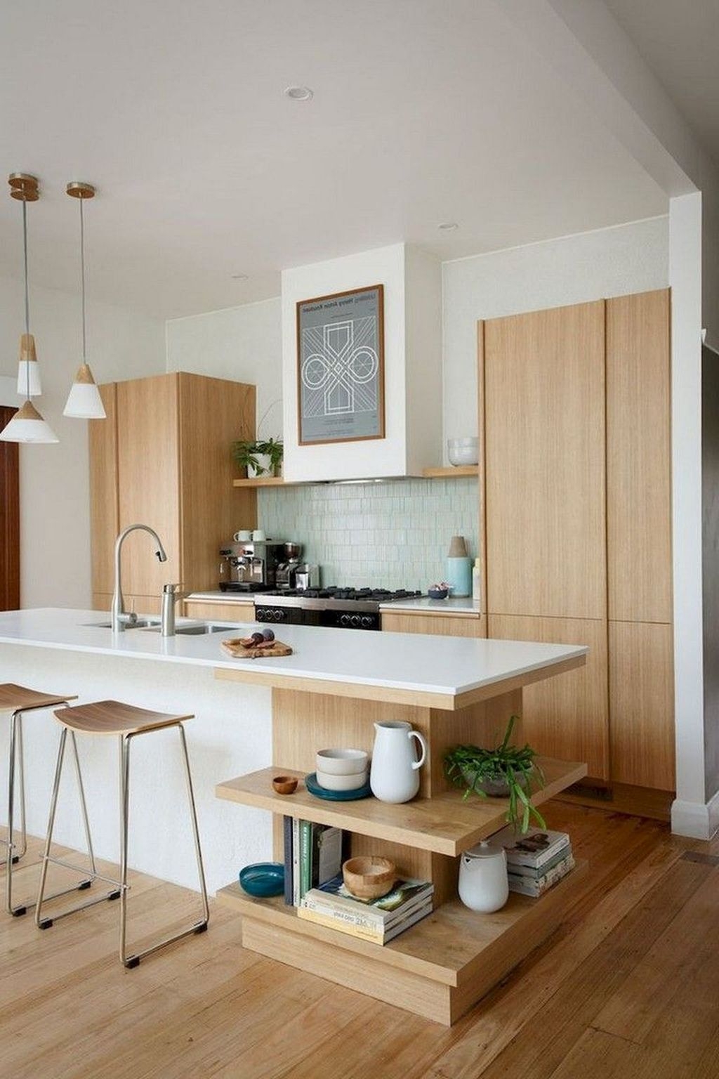 Stunning Modern Kitchen Design Ideas 24 - HOMYHOMEE
