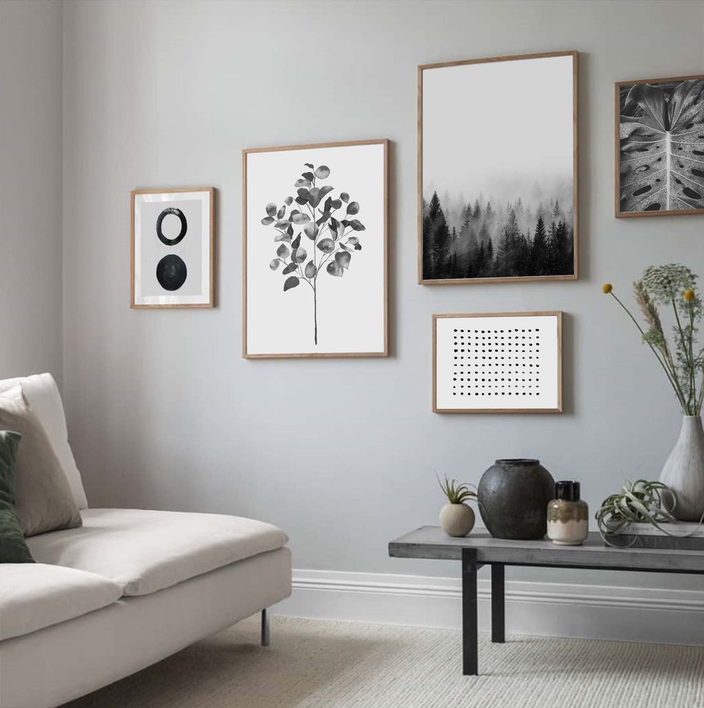 Nice Modern Minimalist Wall Decor Ideas For Your Interior 01 - HOMYHOMEE