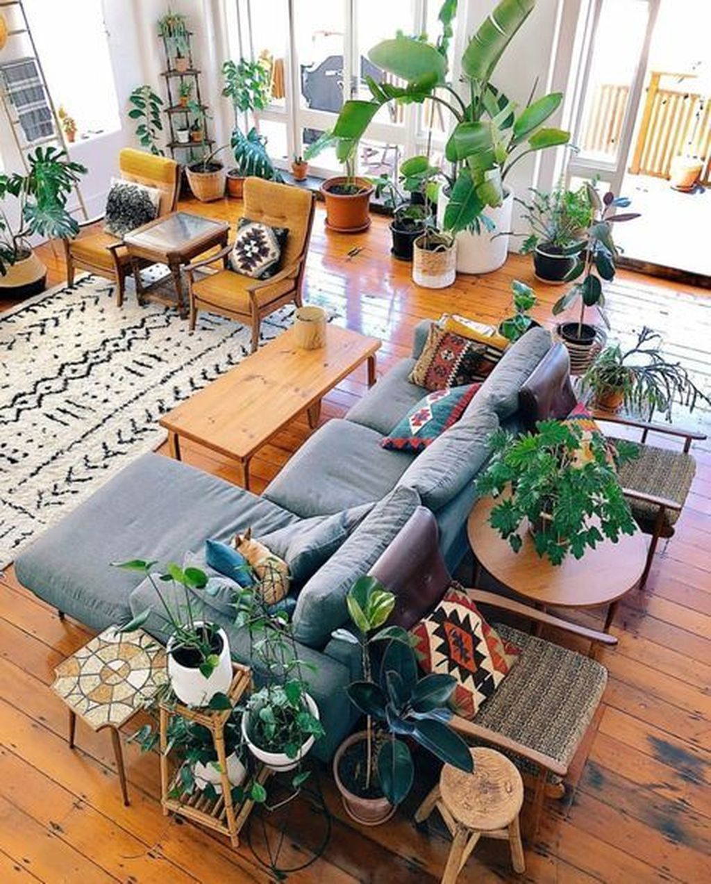 Rustic Bohemian Bohemian Living Room Ideas - Modern Rustic Boho Decor