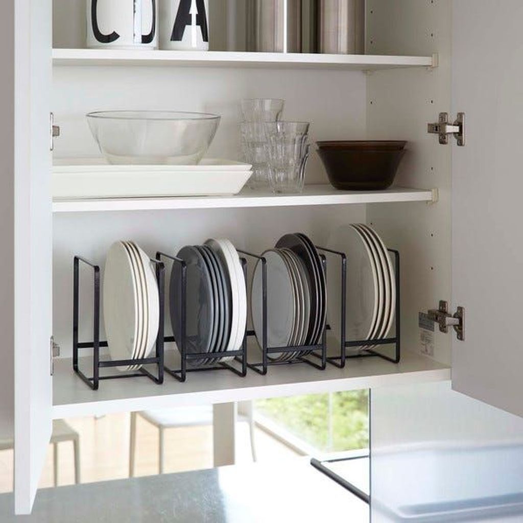 33 Inspiring Dish Rack Ideas For Your Kitchen HOMYHOMEE