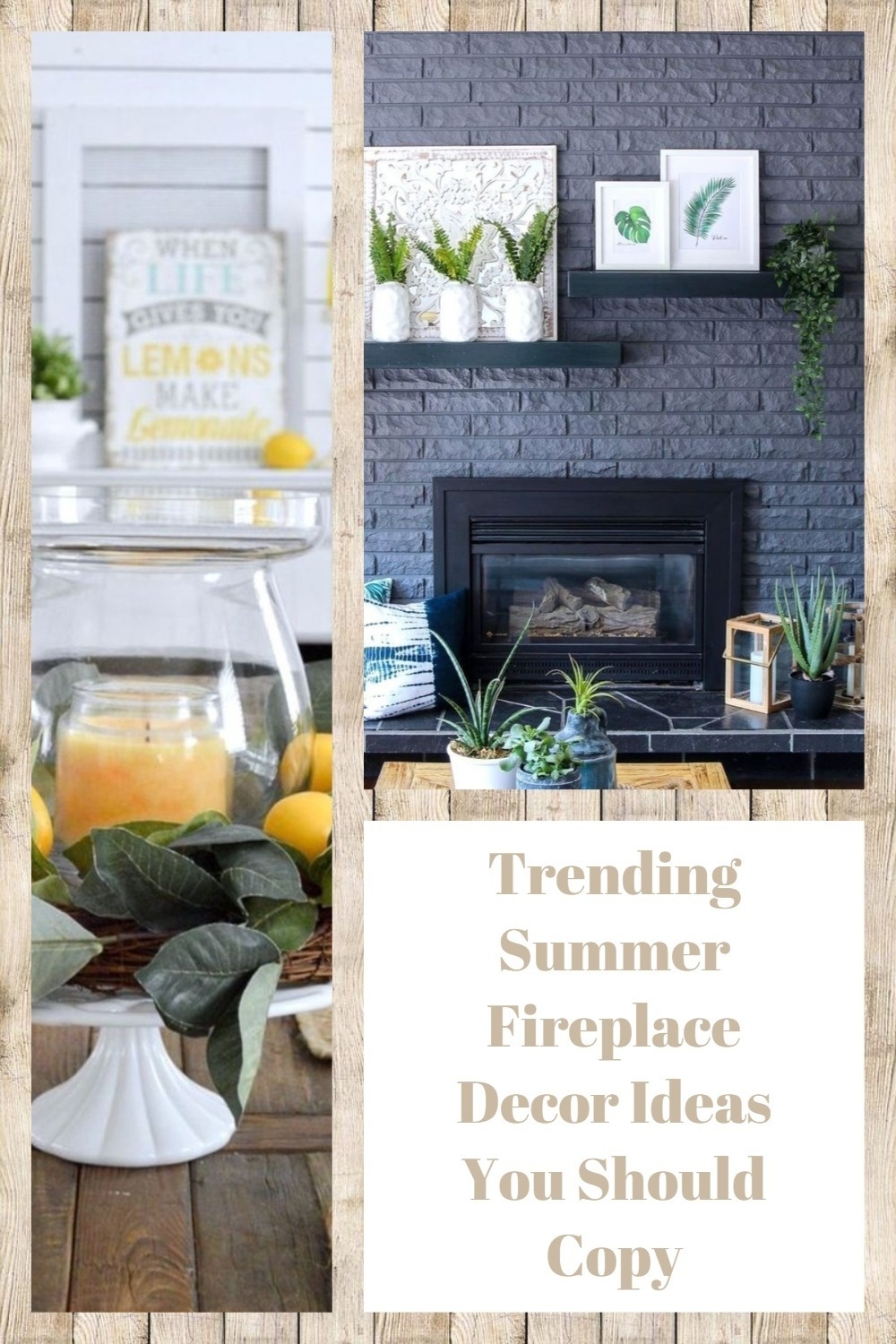 Trending Summer Fireplace Decor Ideas You Should Copy