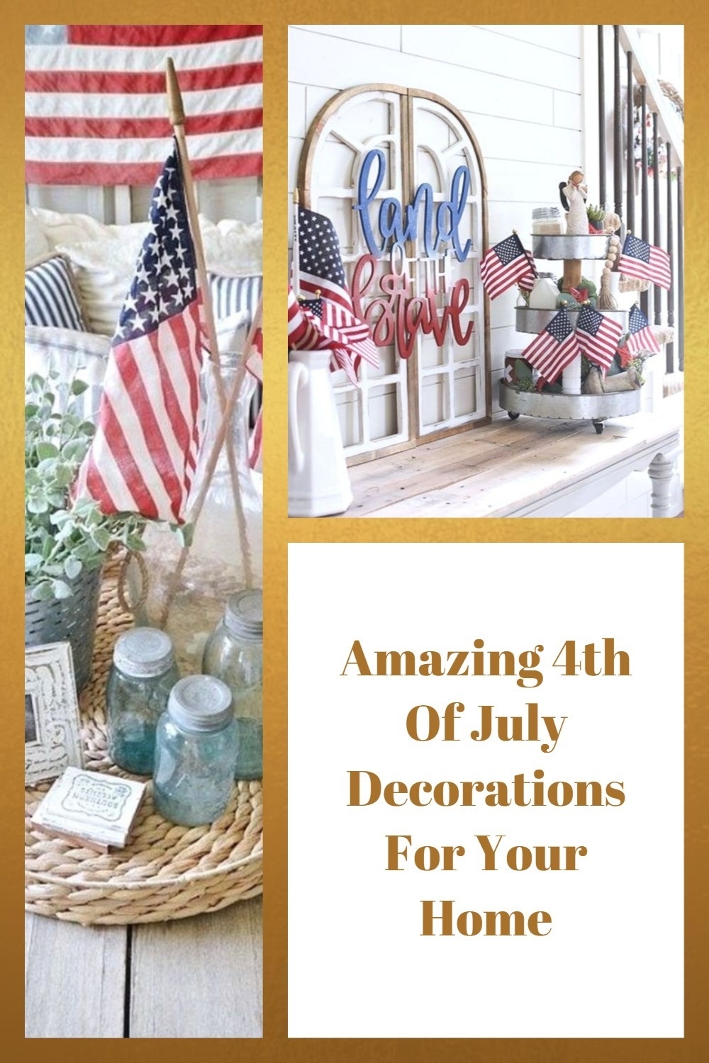 Amazing 4th Of July Decorations For Your Home