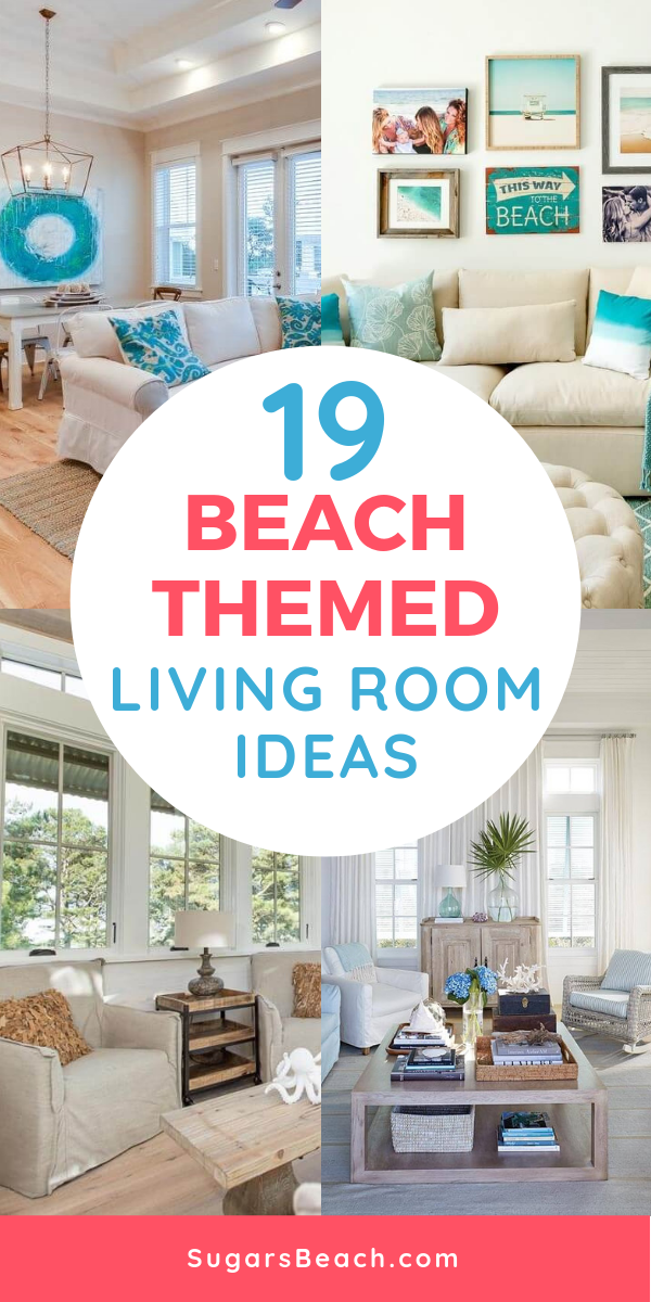 Beach Themed Living Room On A Budget