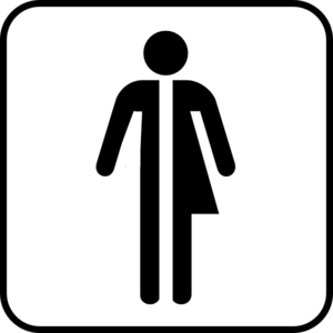 Unisex Bathroom Sign