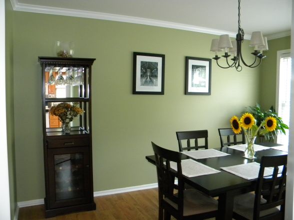 Green Dining Room
