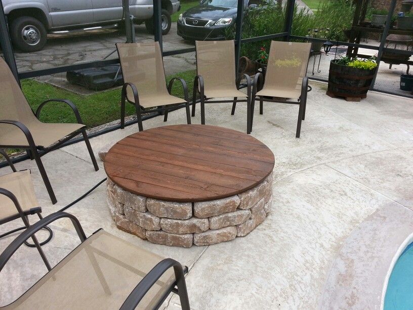 Outdoor Fire Pit Cover