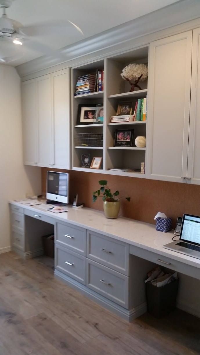 Built In Home Office Cabinets