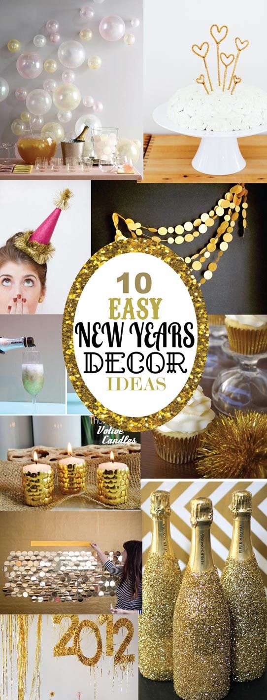 DIY New Years Eve Decorations