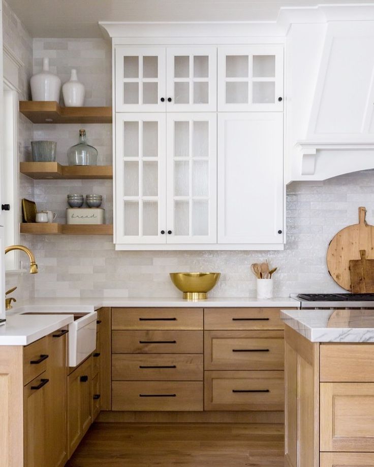 White And Wood Kitchen