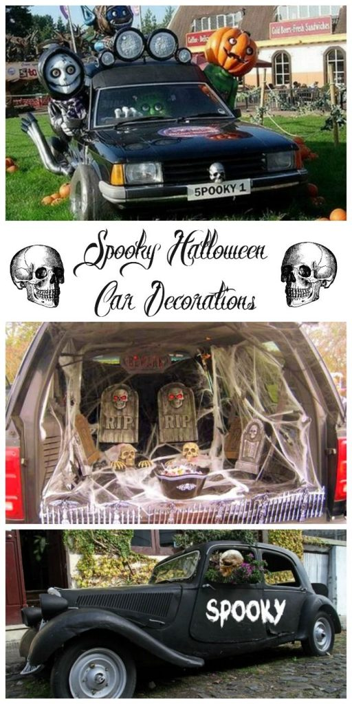 DIY Halloween Car Decorations