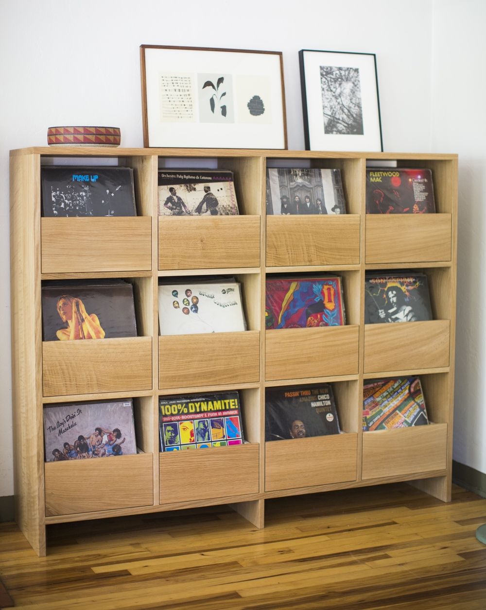 Vinyl Record Storage Furniture