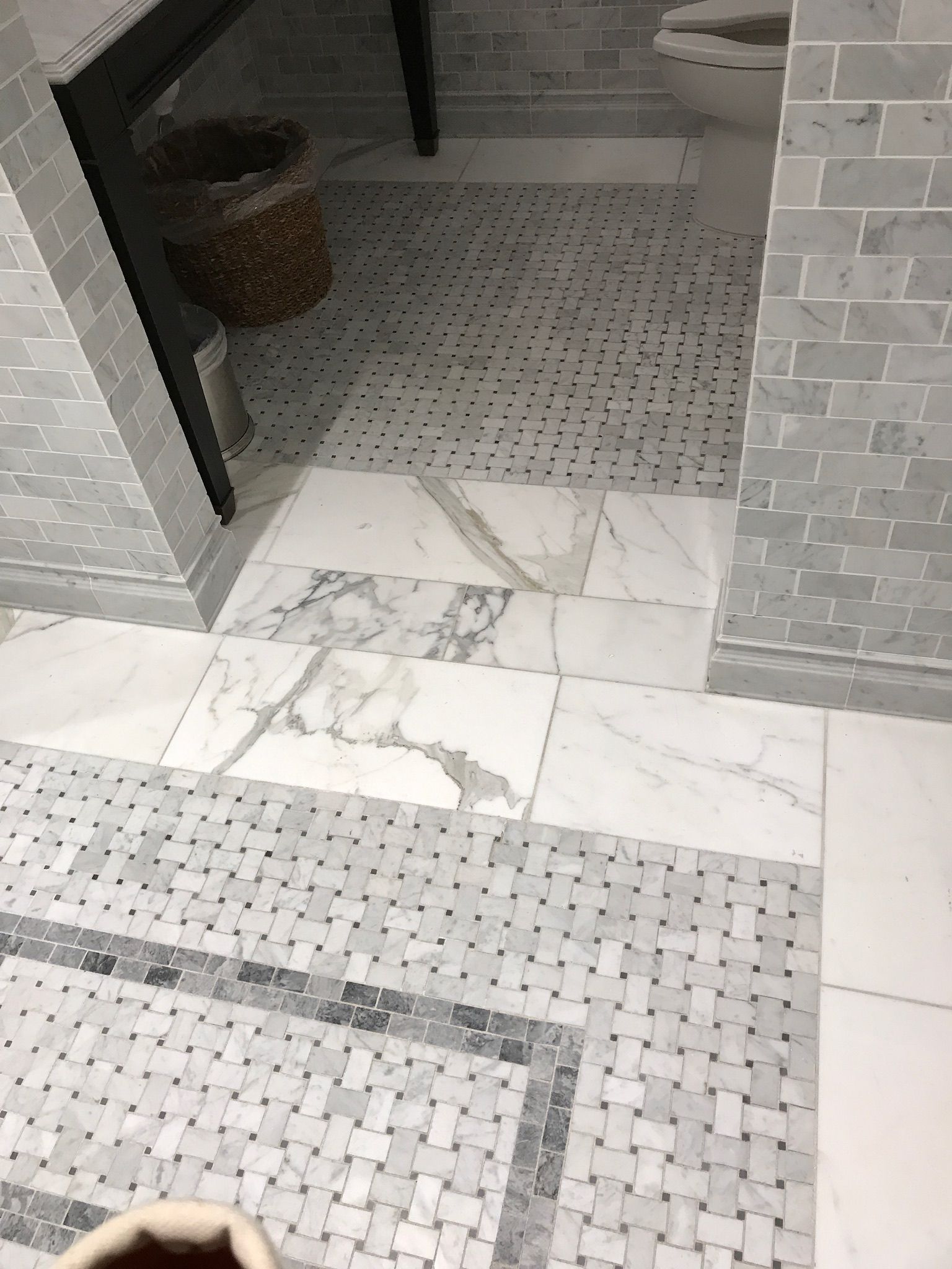 Mosaic Bathroom Floor Tiles
