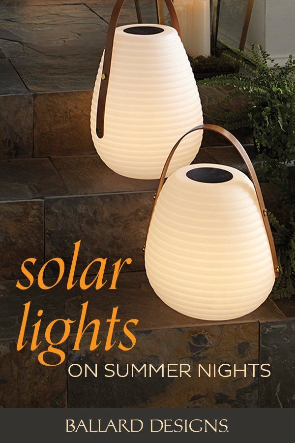 Solar Powered Outdoor Lanterns